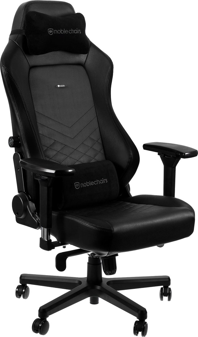 

Игровое (геймерское) кресло Noblechairs Hero PU (черный)