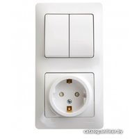 Розетка Schneider Electric GSL000174 (Белый)