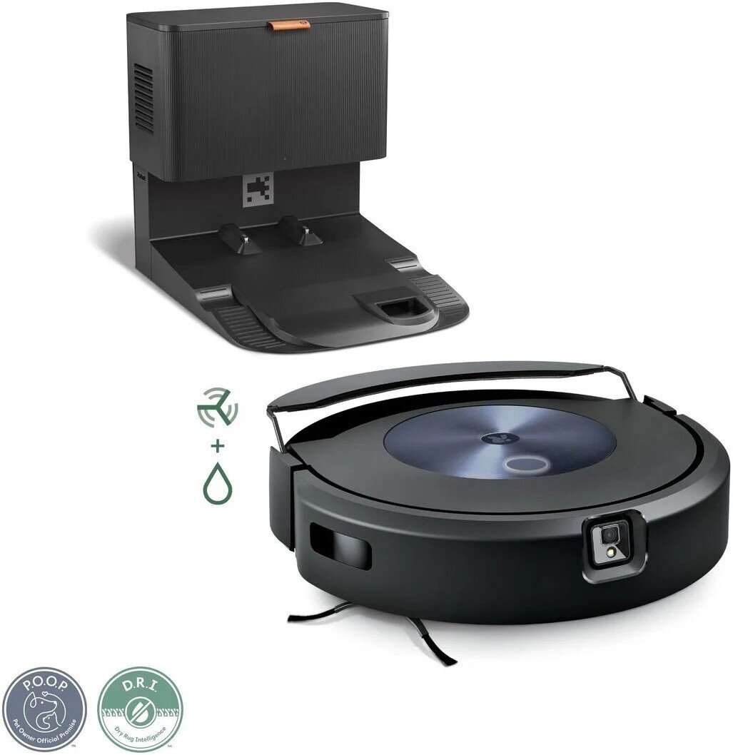 Робот-пылесос iRobot Roomba Combo j7+ (темно-синий)