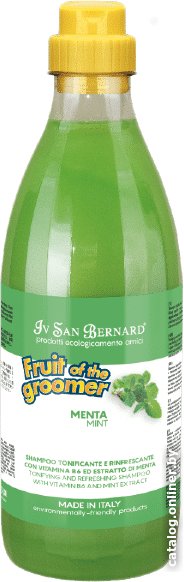 Шампунь Iv San Bernard Fruit Of The Groomer Mint Shampoo (1 л)