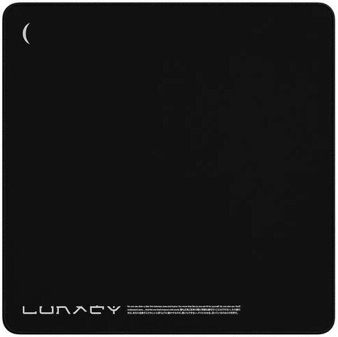 Коврик для мыши Lunacy CTRL Clear Black L
