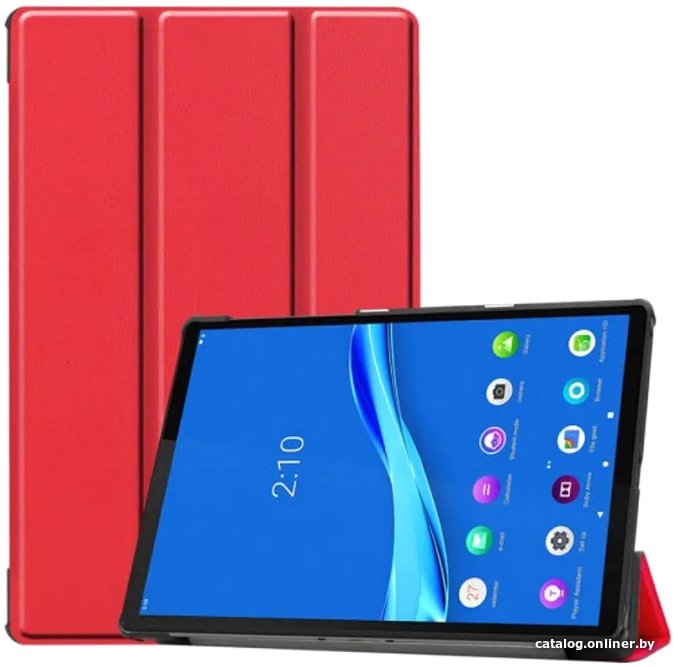 Чехол KST Smart для Lenovo Tab M10 Plus 10.6 3rd Gen (2022) (красный)