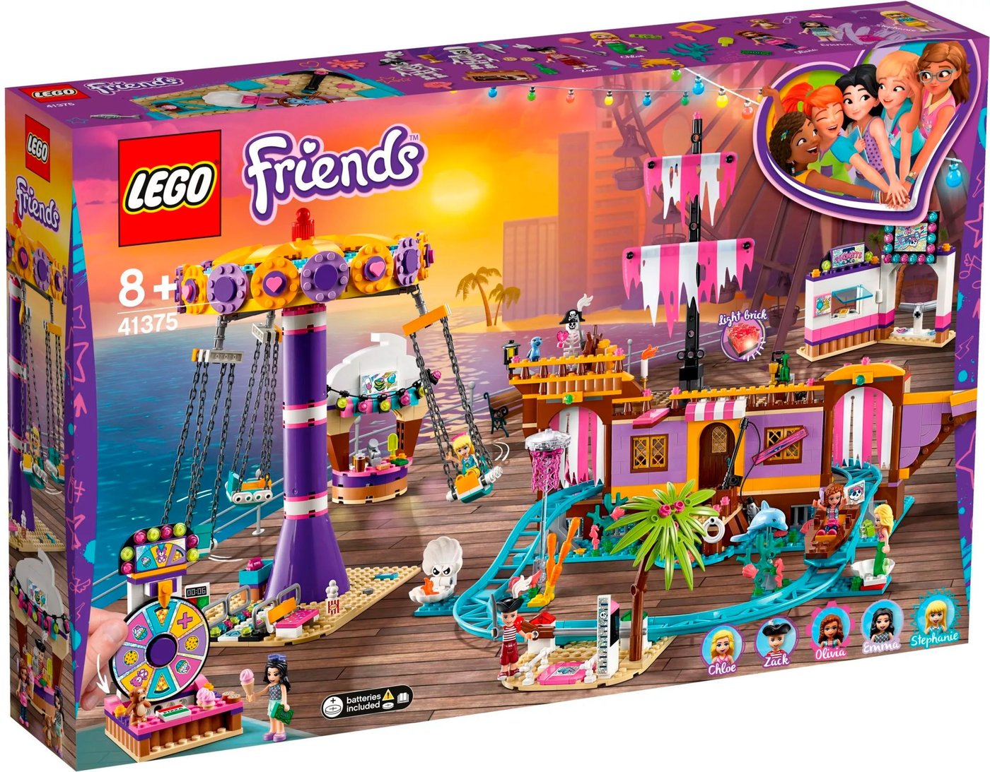 

Конструктор LEGO Friends 41375 Прибрежный парк развлечений