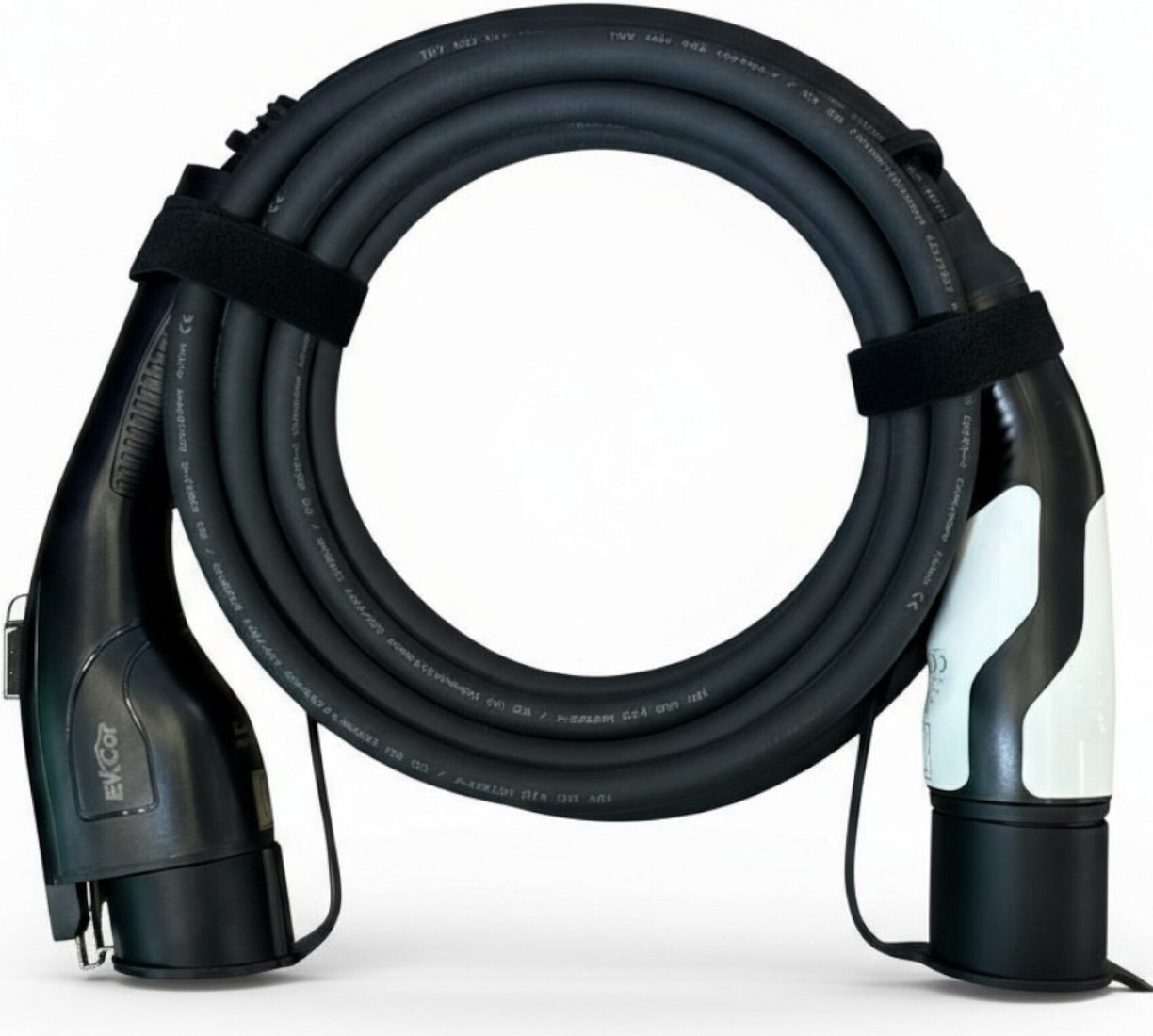 

Кабель EVCar Type2 - Type1 (32A, 7кВт, 5м)