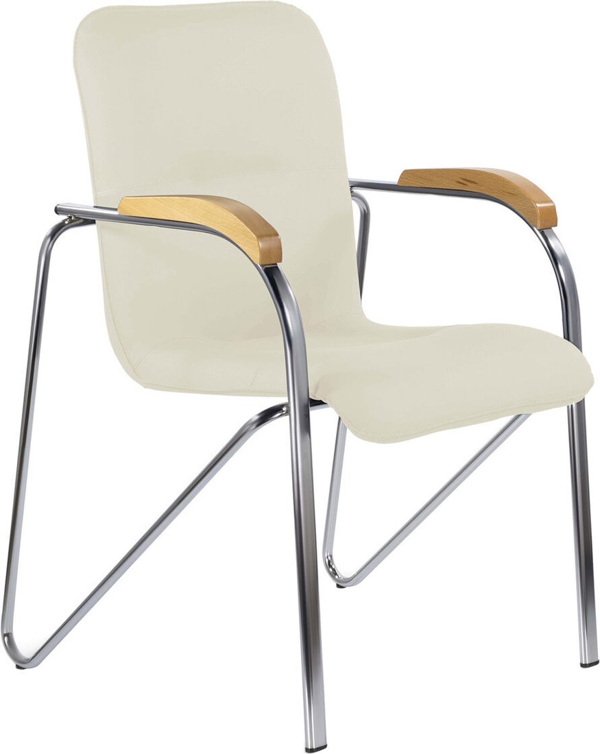 

Офисный стул Brabix CF-105 532762 (хром/бежевый)