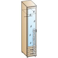 Шкаф-пенал Лером Мелисса ШК-2828-ГС (гикори джексон светлый)