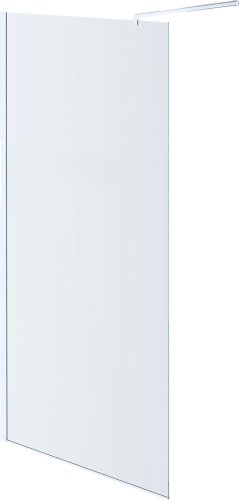 Душевая стенка Aquatek 100x200 AQ WIW 10020CH (хром/прозрачное стекло)