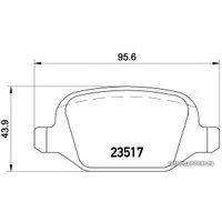  Brembo P23065