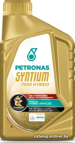 Моторное масло Petronas Syntium 7000 HYBRID 0W-20 70590E18EU 1 л