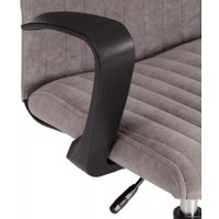 Офисное кресло TetChair Spark флок (серый)