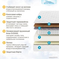 Матрас Seven Dreams Hard Lux EVS500 415219 (80x160) в Бресте