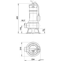 Дренажный насос Grundfos Unilift AP 50B.50.11.A1.V