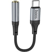 Адаптер Hoco LS36 USB Type-C - 3.5 jack (черный) в Орше