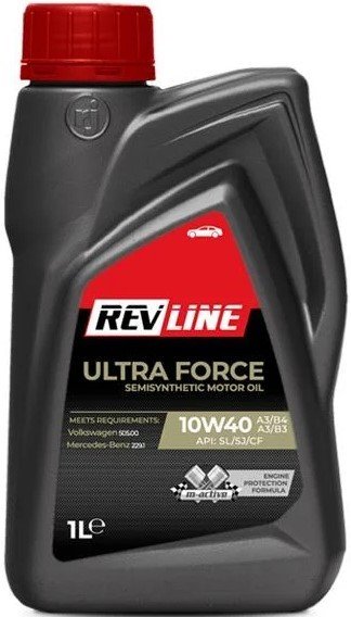 

Моторное масло Revline Ultra Force Semisynthetic 10W-40 1л