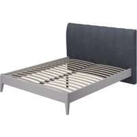 Кровать Bravo Мебель Джали Вертикаль 180х200 (холодный серый/антрацит)