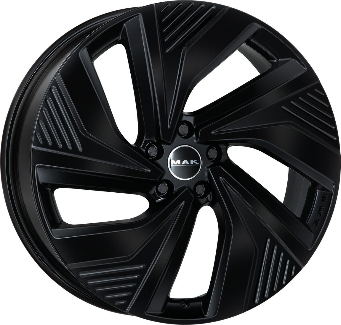 Литые диски MAK Electra 21x9 5x112мм DIA 57.1мм ET 42мм Gloss Black
