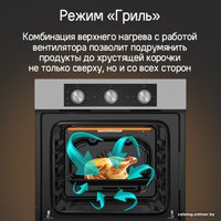 Электрический духовой шкаф MAUNFELD AEOF6060B2