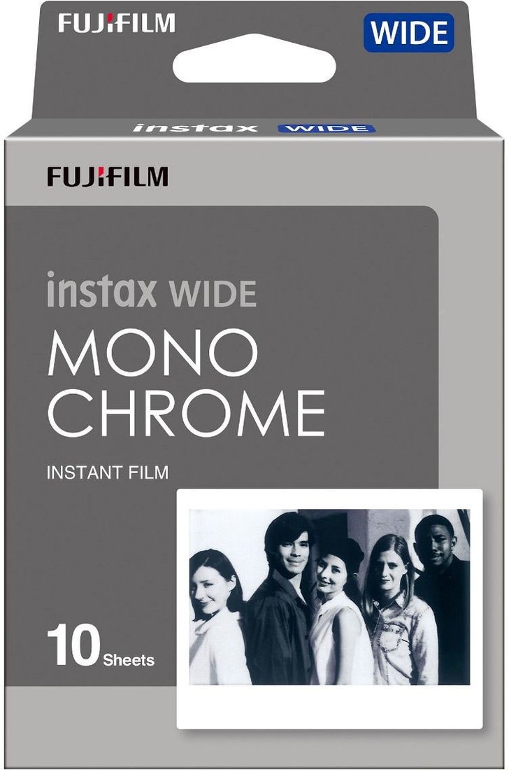 

Картридж для моментальной фотографии Fujifilm Instax Wide Monochrome (10 шт.)