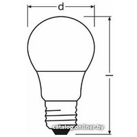 Светодиодная лампочка Radium LED A40 E27 5 Вт 3000 К