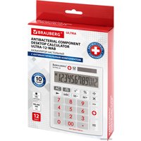 Бухгалтерский калькулятор BRAUBERG Ultra-12-WAB 250506 (белый)
