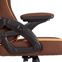Игровое (геймерское) кресло TetChair iBear ткань (коричнево-бежевый)