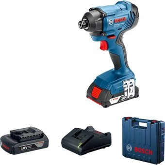 Bosch GDR 180-LI Professional 06019G5123 (с 2-мя АКБ, кейс)