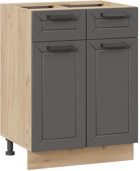 

Шкаф напольный Трия Лорас 1Н6Я1 (дуб крафт золотой/холст вулкан)