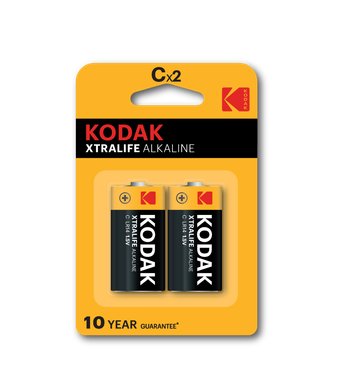 Батарейка Kodak Xtralife C/LR14 Alkaline 1.5V 30952041 (2шт)