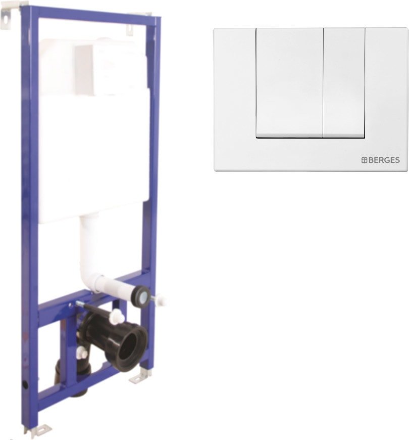 

Инсталляция для унитаза Berges Wasserhaus Novum S1 040241