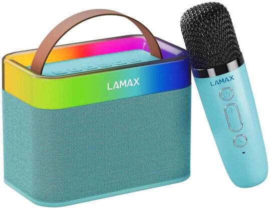 Беспроводная колонка Lamax KaraokeKid1 (голубой)