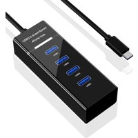 USB-хаб Digma DHUB-4USB-C-3.0