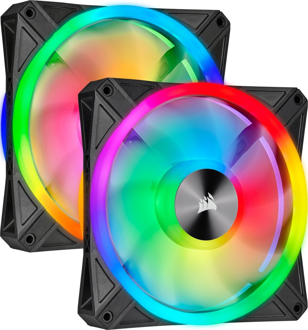

Комплект вентиляторов для корпуса Corsair iCUE QL140 RGB Dual Pack CO-9050100-WW