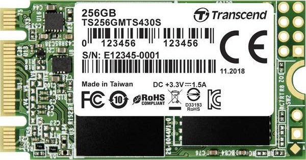 

SSD Transcend 430S 256GB TS256GMTS430S