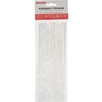 Клеевые стержни Rexant 09-1105 (10шт, белый)
