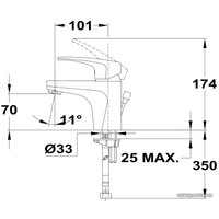 Смеситель TEKA Deia 403466210