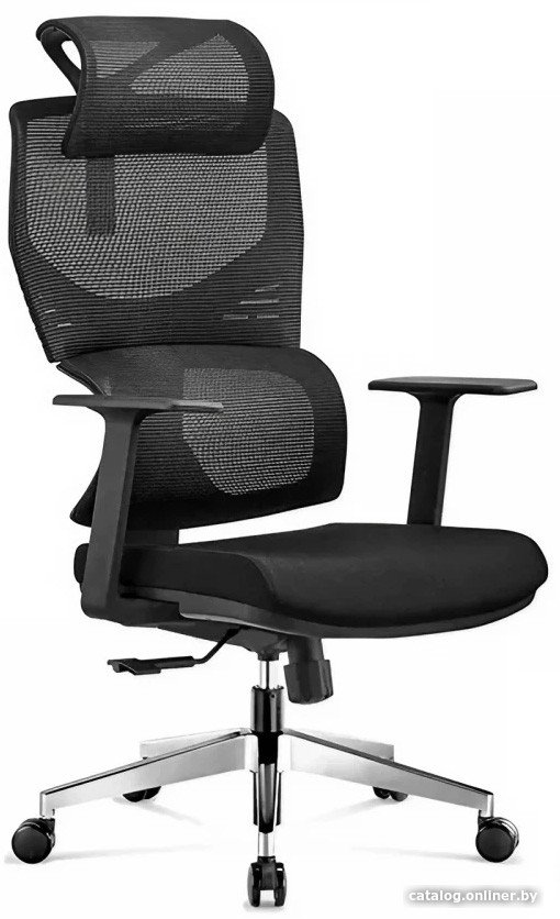 Офисное кресло SitUp Craft chrome (сетка black/black)