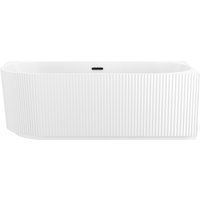 Ванна Wellsee Festive Fox 170x80 28730603R (пристенная ванна (правая) белый глянец, экран, ножки, сифон-автомат матовый черный) в Бресте