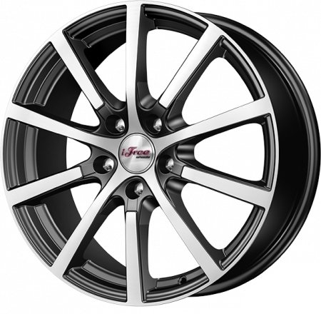 

Литые диски iFree Big Byz (КС680) 17x7" 5x114.3мм DIA 60.1мм ET 39мм Блэк Джек