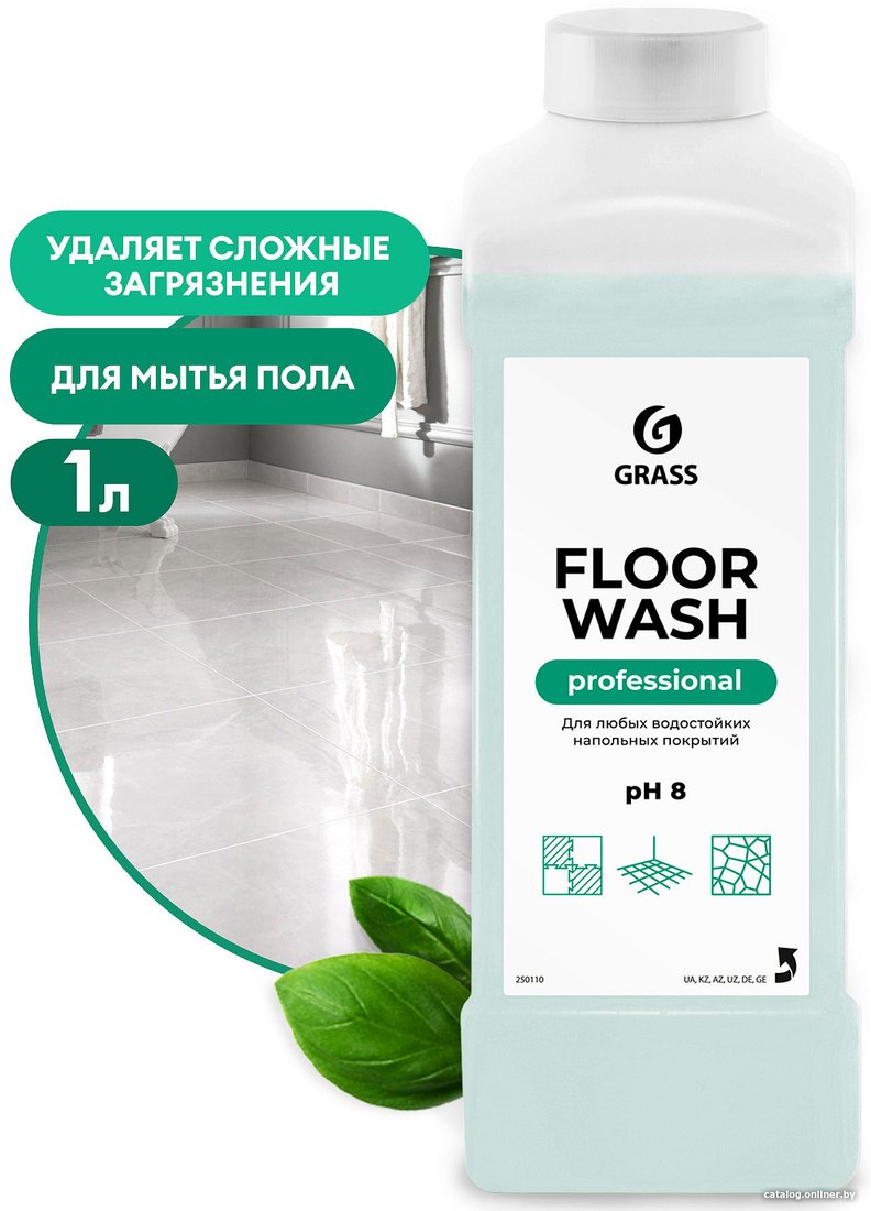 Средство для напольных покрытий Grass Floor Wash 1 л