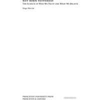 Книга издательства Альпина Диджитал. Не вчера родился. Наука о том, кому мы доверяем (Мерсье У.)