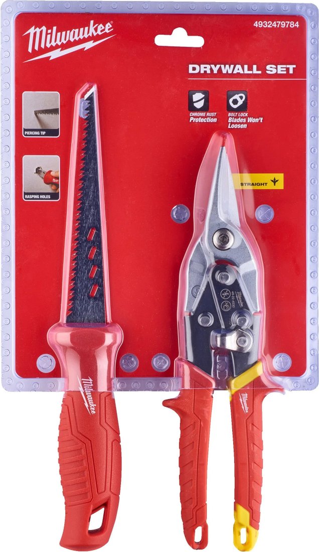 

Набор домашнего мастера Milwaukee Drywall Set 4932479784 (2 предмета)