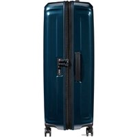 Чемодан-спиннер Samsonite Nuon Metallic Dark Blue 81 см