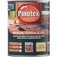 Масло Pinotex Wood&Terrace Oil CLR 1 л (бесцветный)