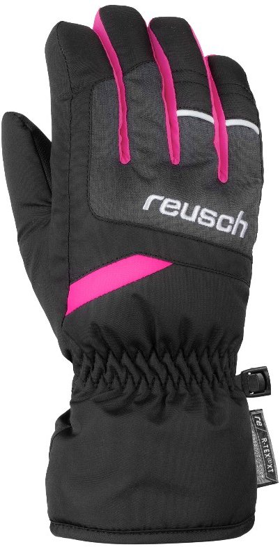 

Горнолыжные перчатки Reusch Bennet R-Tex XT 6061206 7771 (р-р 5.5, черный/розовый)