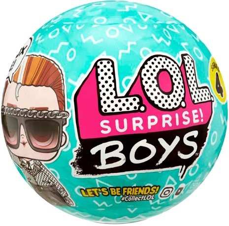 

Кукла-сюрприз L.O.L. Surprise! Boys Character Doll with 7 Surprises Series 4 572701