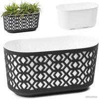 Вазон Lamela Aztek LA794-25 (черный/белый)