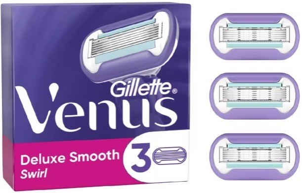 

Сменные кассеты для бритья Gillette Venus Deluxe Smooth Swirl (3 шт)