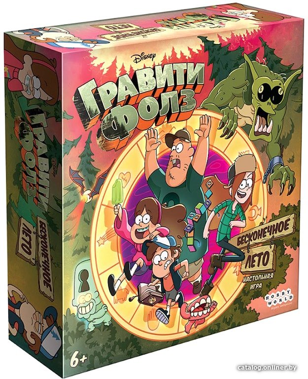 Настольная игра Мир Хобби Гравити Фолз: Бесконечное лето