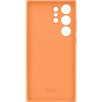 Чехол для телефона Samsung Silicone Case S23 Ultra (оранжевый)