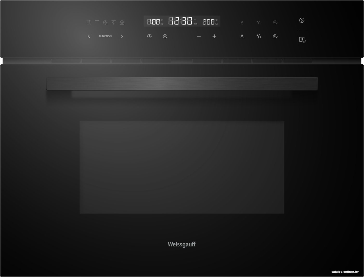 Электрический духовой шкаф Weissgauff OE 446 Black Edition